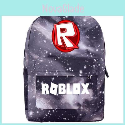 Školní batoh Roblox s hvězdným pozadím a velkou kapacitou pro studenty