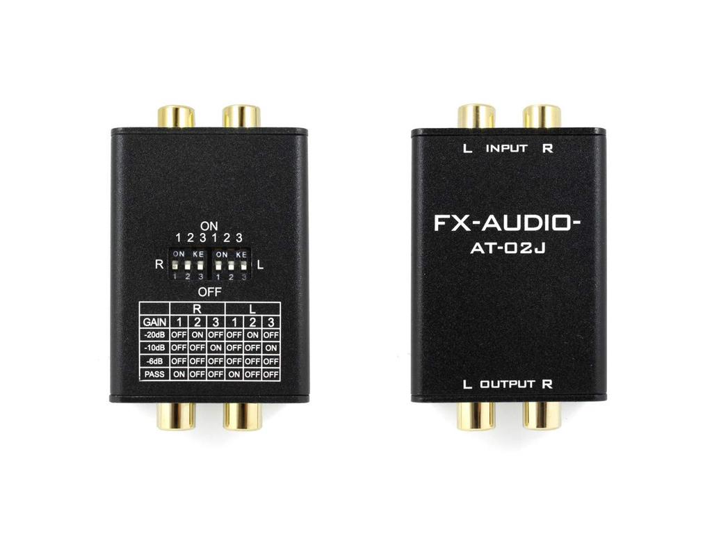 יחידת הנחתה לרמת קו FX-AUDIO- AT-02J דיוק גבוה