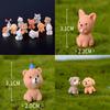 Cute Mini Resin Dog Dolls 12 Style Handicraft Ornaments Ideal For Micro Landscape Decor