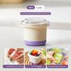 Food-grade Press-freeze Household Summer Refrigerator Ice Cube Tray