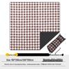 Waterproof Outdoor Picnic & Beach Mat: Portable, Moisture-Proof, Thickened for Camping and Spring Outings