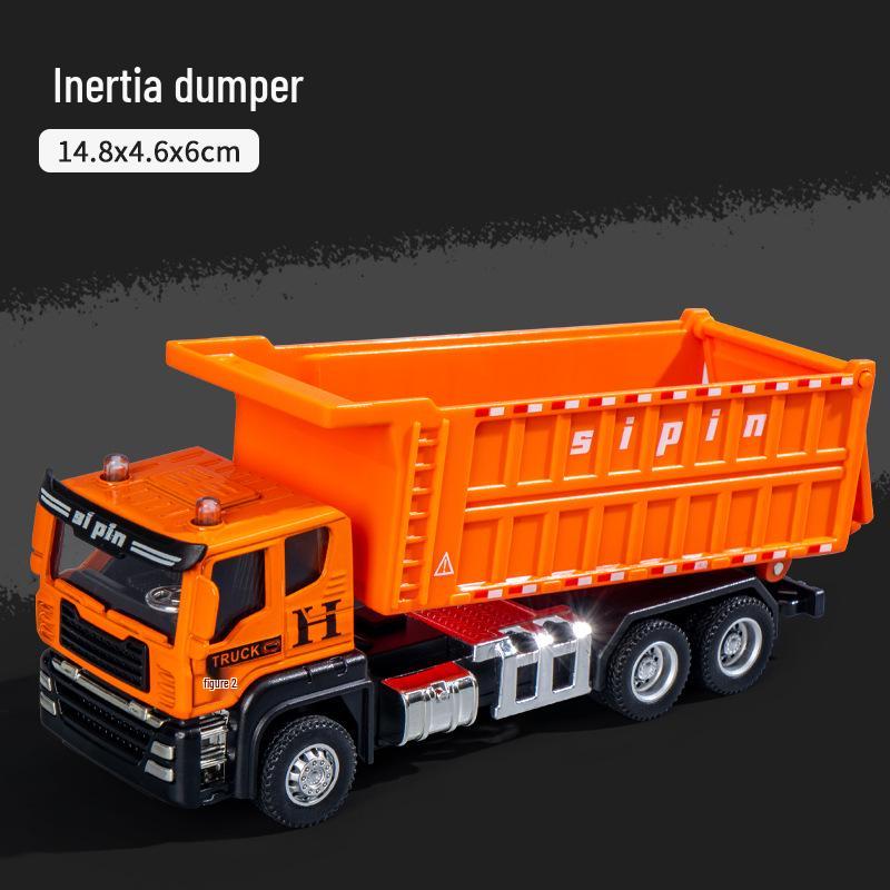 Forklift Toy Car for Kids (Ages 3-6) - Pull-Back Engineering Vehicle for Early Education