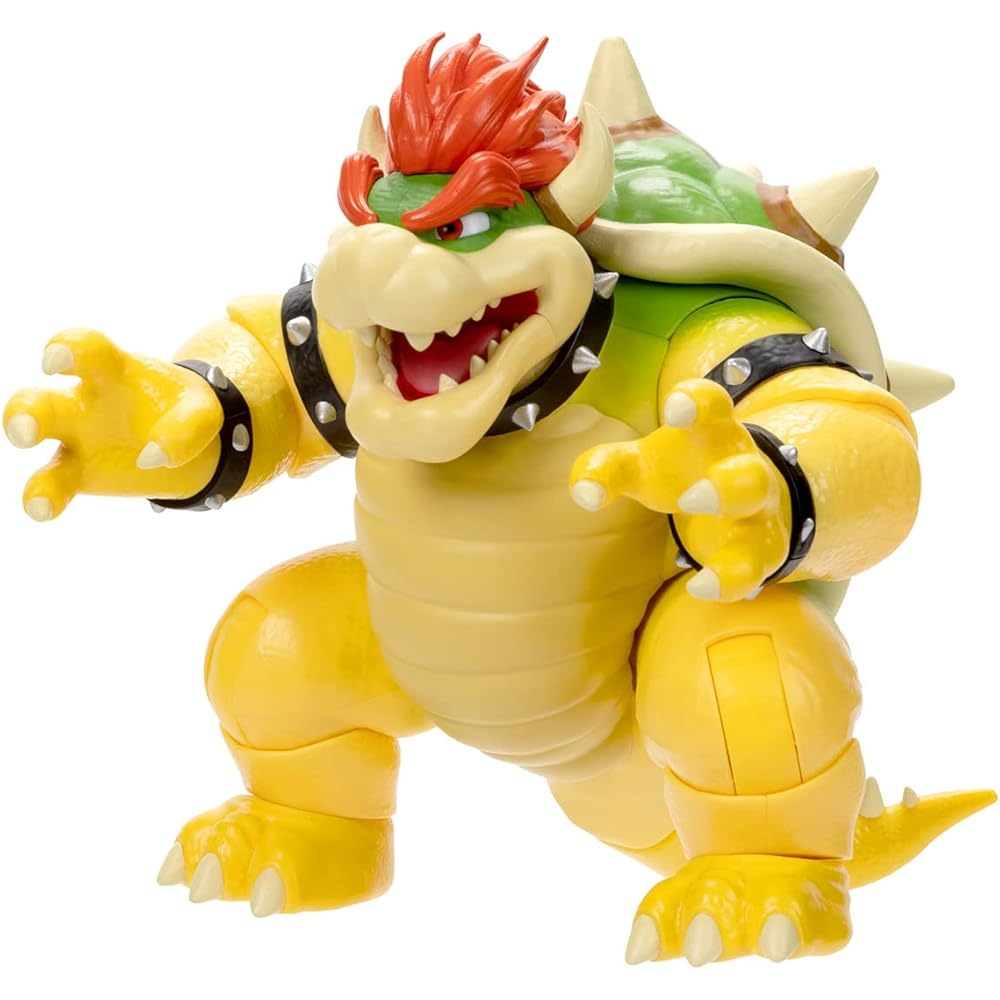 

Sanei Boeki Super Mario Brothers Movie Action Figure DX Bowser 18cm x 18.5cm x 18cm Collectible Toy