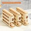 Large Capacity Automatic Egg Roller Transparent Auto-Rolling Egg Dispenser Egg Holder Rack  Kitchen
