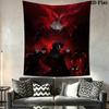 Persona Wall Tapestry Aesthetic Wall Hanging Printed Fabric Blanket Decorative Tapestries for Bedroom Living Room Home Decor