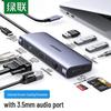 Ugreen Estação de Docking Multilportas USB-C