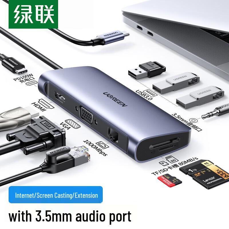 Ugreen USB-C Multiport Docking Station