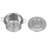 Kitchenware Kitchen Cooking Toys Miniature Soup Pot Mini Cookware With Cover Dollhouse Accessories
