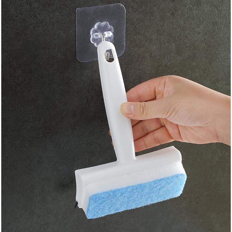 Glass Wiper Household Cleaning Clean and Scrape Window Glass Wipe Bathroom Double-sided Glass Cleaner