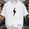 Stylish Unisexs TShirt 100 Pure Cotton Printed Pattern Versatile Simple LooseFit Casual And Comfortable
