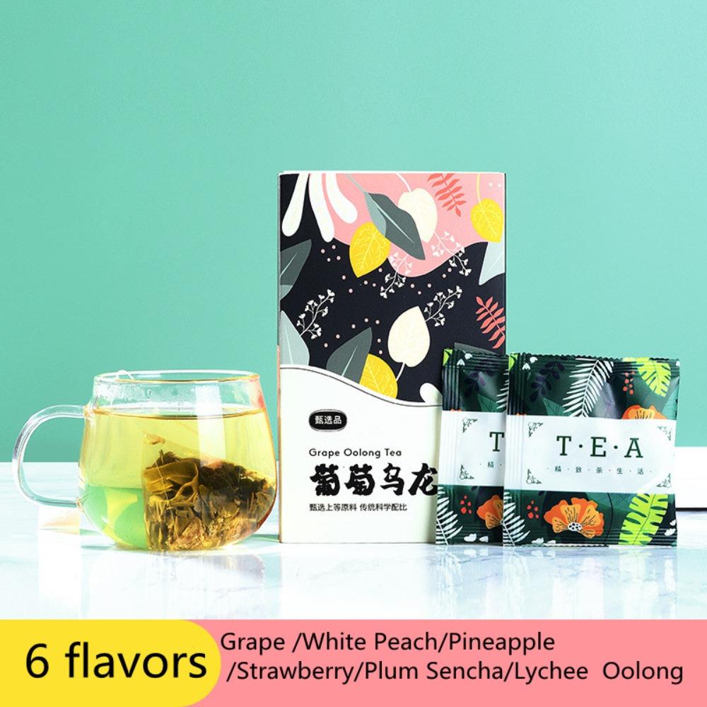 Buste di Tè Oolong all'Uva Sapore Fruttato Stile Giapponese