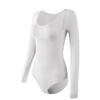 Nahtloser formender Bodysuit für Damen in Übergröße: Langarm Tummy Control