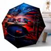Music Automatic Umbrella Compact 8-Rib Design Foldable Design All-Season Use Compact Folding Umbrella Spiritual Gift