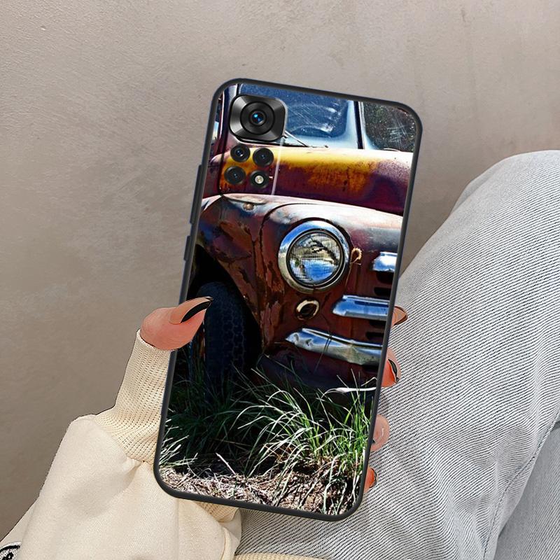 Old Retro Tractors Car For Xiaomi Redmi Note 13 9 10 11 12 14 15 Pro Plus Case Cover For Redmi 14C 10C 12C 13C 15C