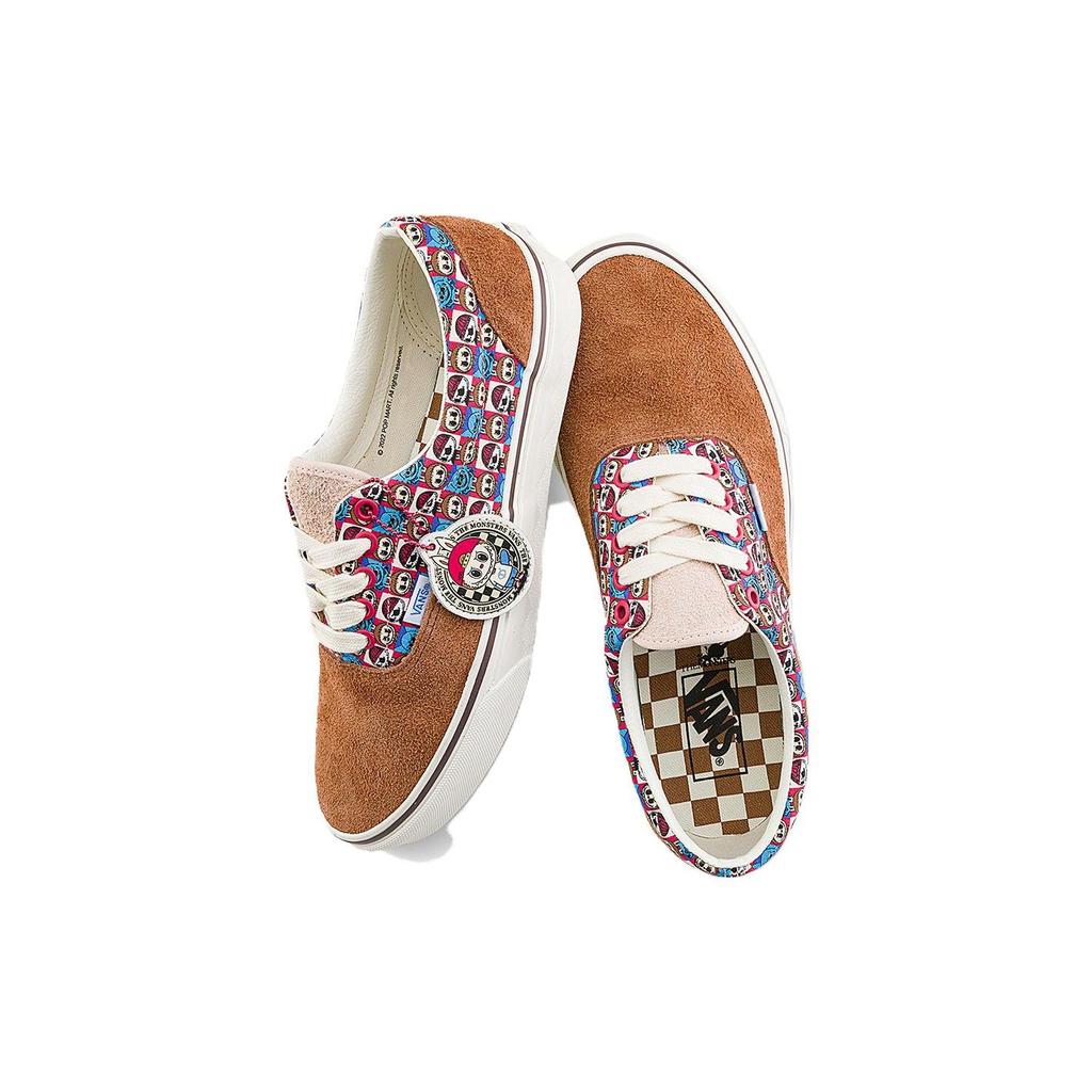 Vans The Monsters X Era Labubu Unisex Sneakers Brown Blue Red VN000EWZDFO