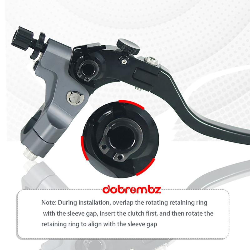 7/8" 22mm Motorcycle Cable Clutch Lever Handlebar CNC Aluminum Alloy Collapsible 90° Hand Bar For Surron Yamaha Keeway Honda