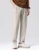 Three Dimensional Jacquard Plaid Skin-Friendly Tapered Men's Casual Pants
