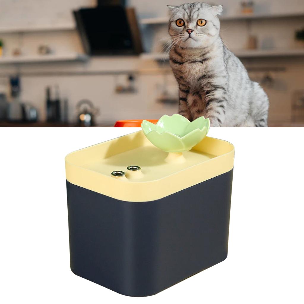 Pet Water Dispenser Automatic Circulating Flow Filtering Silent Water Fountain for Cats Dogs USB