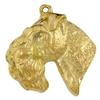 Kerry Blue Terrier, Irish Blue Terrier I - necklace with a dog in a gift box, gold-plated pendant for a dog lover, striking jewelry by Art-Dog