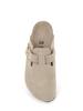 Birkenstock Boston Sandals Suede Beige