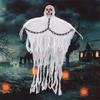 Realistic Hanging Skeleton Ghost Halloween Decoration With Plastic Chains For Indoor Outdoor Party Decor