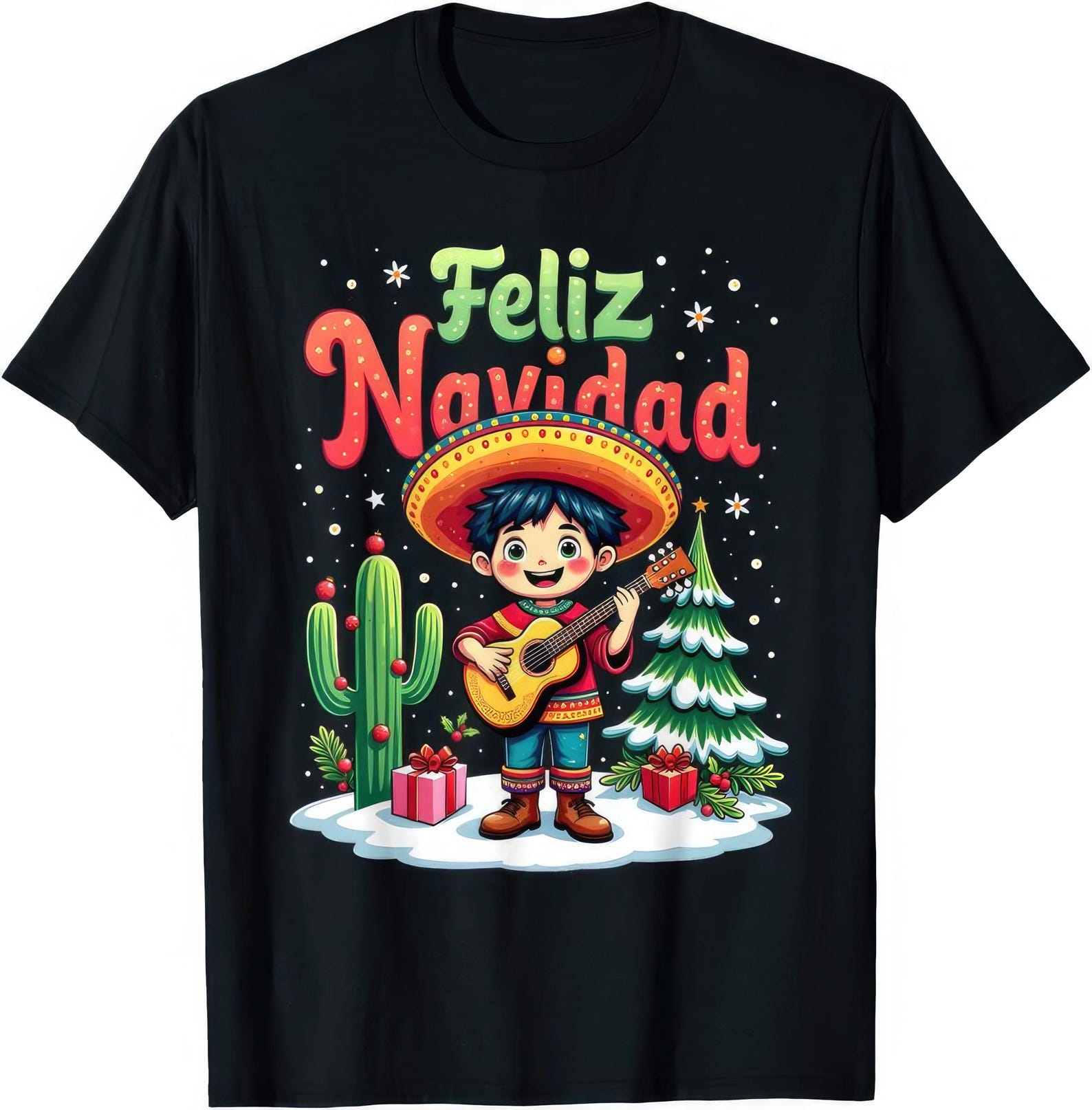 Feliz Navidad T shirt 2XL