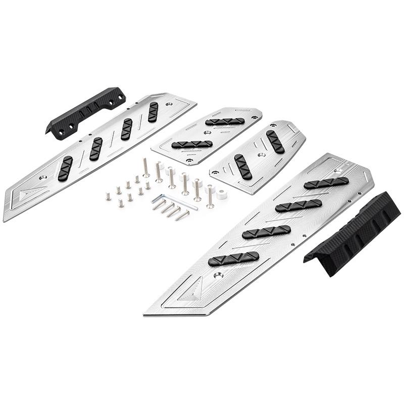 For Honda Forza350 FORZA 350 NSS 350 2018-2024 2023 Motorcycle Accessories Footrest Footboard Step Footpad Pedal Plate Foot Pegs серебряный