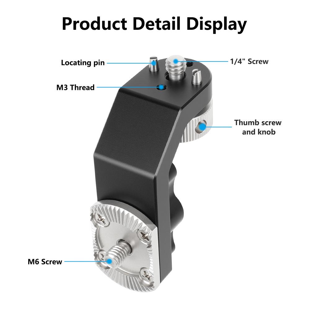 

HDRIG ARRI Standard Gear Ring with M6 Knob & 1/4 ARRI Positioning Screw 3989 Standard ARRI Gear Ring