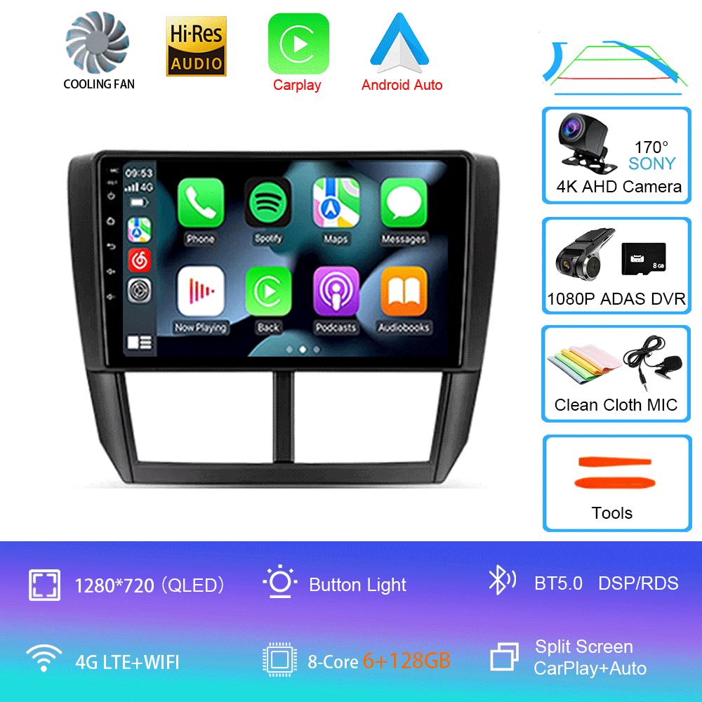 Android 14 Car Radio For Subaru Forester 3 SH 2007 - 2013 Multimedia Video Player Navigation Stereo GPS No 2din 2 Din Dvd