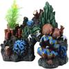 Resin Fish Tank Ornament Ocean Color Artificial Sea Plant Reef Aquarium Landscape  Crab Shelter