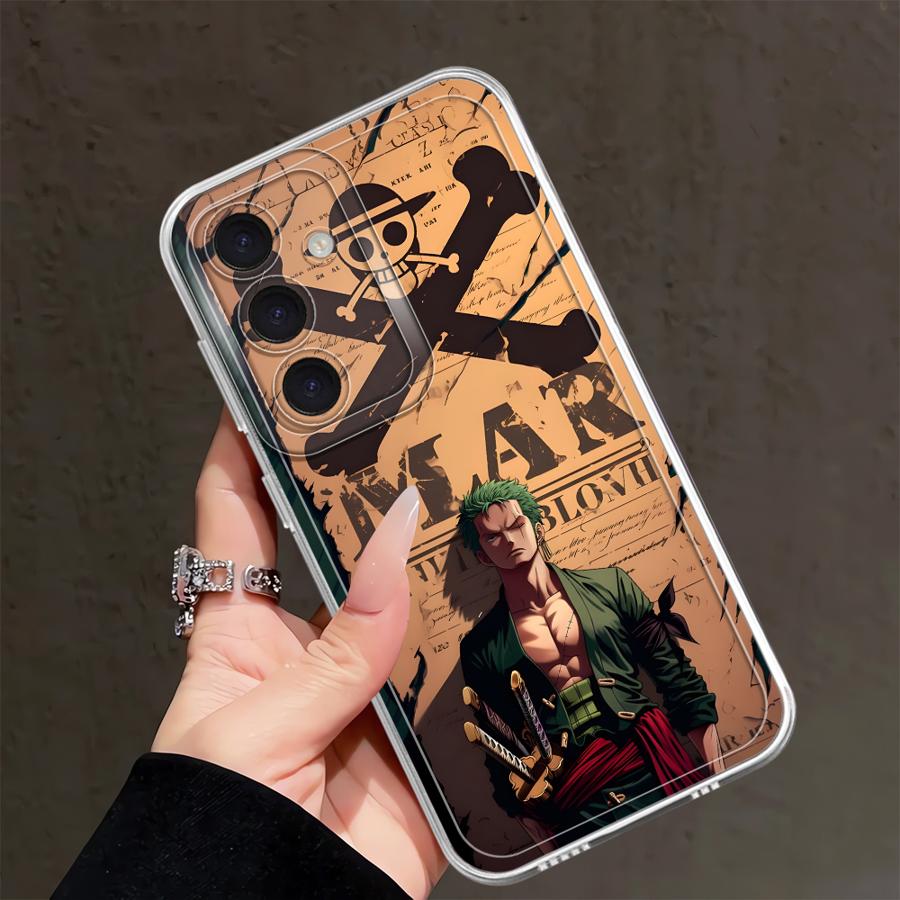 Case for Samsung Galaxy A57 A52 A17 A52 A25 A51 A34 A35 A55 A14 A16 A56 A36 A37 A54 A15 A26 A24 Phone Cover Anime One Piece