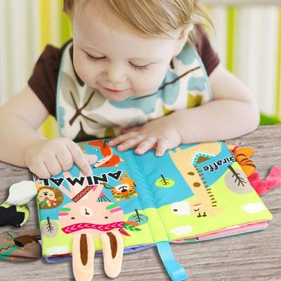 Livres doux pour bébés de 0 à 6 mois, jouets pour nourrissons de 0 à 12 mois, livres en tissu froissé pour nouveau-nés, jouets pour poussette, jouets sensoriels pour le ventre