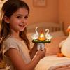 Creative Goose Shape Night Light Socket Light Resin Bonfire Atmosphere Light Bedroom Bar Decoration Led Night Light