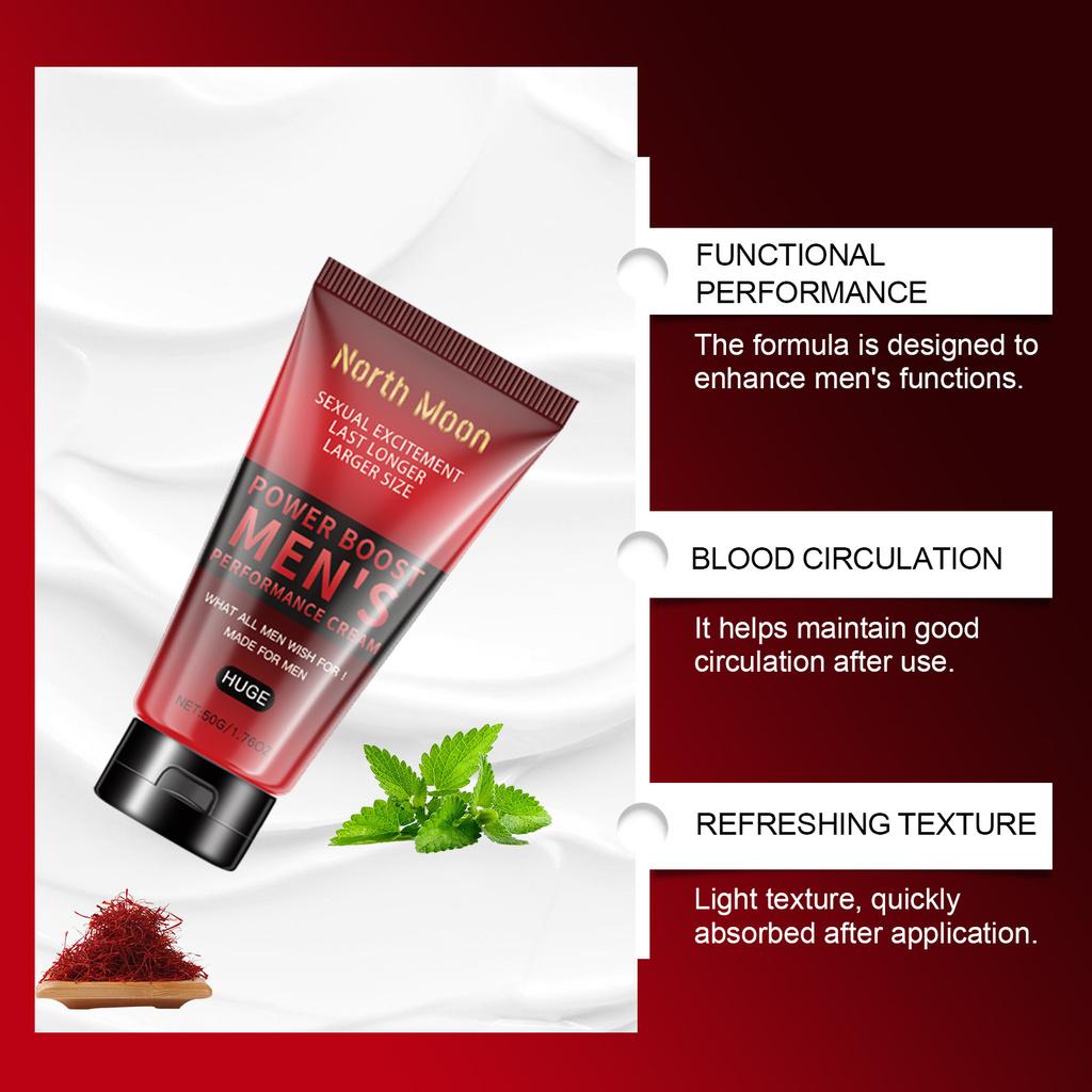 North Moon Men's Care Cream Ultra Hydrating Daily Moisturizing Gentle Body Lotion