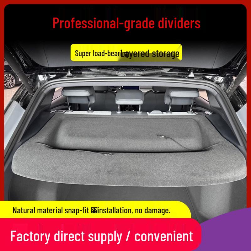 Volkswagen Trunk Accessories: ID4X Partition Board, ID4 Crozz Rear Shelf, ID3 Sunshade