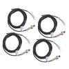 4 Set Proximity Switch 8mm Dia PNP 3 Wire Normally Closed NC Contact Inductive Proximity Sensoring Switch 6 to 36VDC