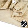 Koc dwustronny 200x220 cm pled 2w1 pluszowy 420g/m² narzuta na łóżko beżowy MORE&DECO