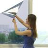Window Simple Sticker Home UV-Proof Heat-Control PET One Way Mirror Reflective Film Privacy Protection Self-Adhesive Home Silver