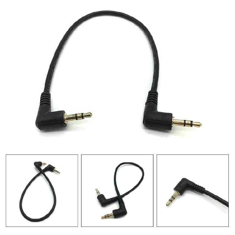 For Car Auxiliary 3Poles AudiosCable Plug Jacks3.5mm Male To Male Wire Converter