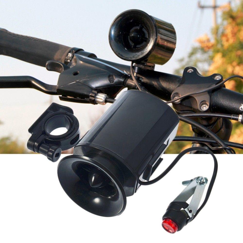 Cycling New Ultra-loud Electronic Bicycle Speaker Loud Voice Alarm Bell Siren Bike Horn