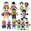Boneco Jeffy Fantoche Talk Show Mão Fantoche Cody Júnior Joseph Chefe Polícia Príncipe Pai Mãe Penelope Boneca Macia Brinquedo Adereço de Festa Presente para Criança