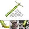Clay Extruder with 20 Tips Sugar Pastes Extruder Clay Cutter Fondant Press Cake Decorating Tool Set Rotary Mold Tool Set
