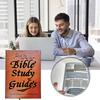Průvodce ke studiu Bible Zápisník pro ženy 66stránkový devoční zápisník Celoroční plán-Denní citáty z Písma Plánovač založený na víře Křesťanské dárky