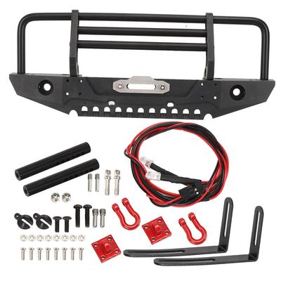 Para-choque Dianteiro de Metal Peças de Reposição para Carro de Controle Remoto para Traxxas TRX 4 Axial SCX10 90046 Carro RC