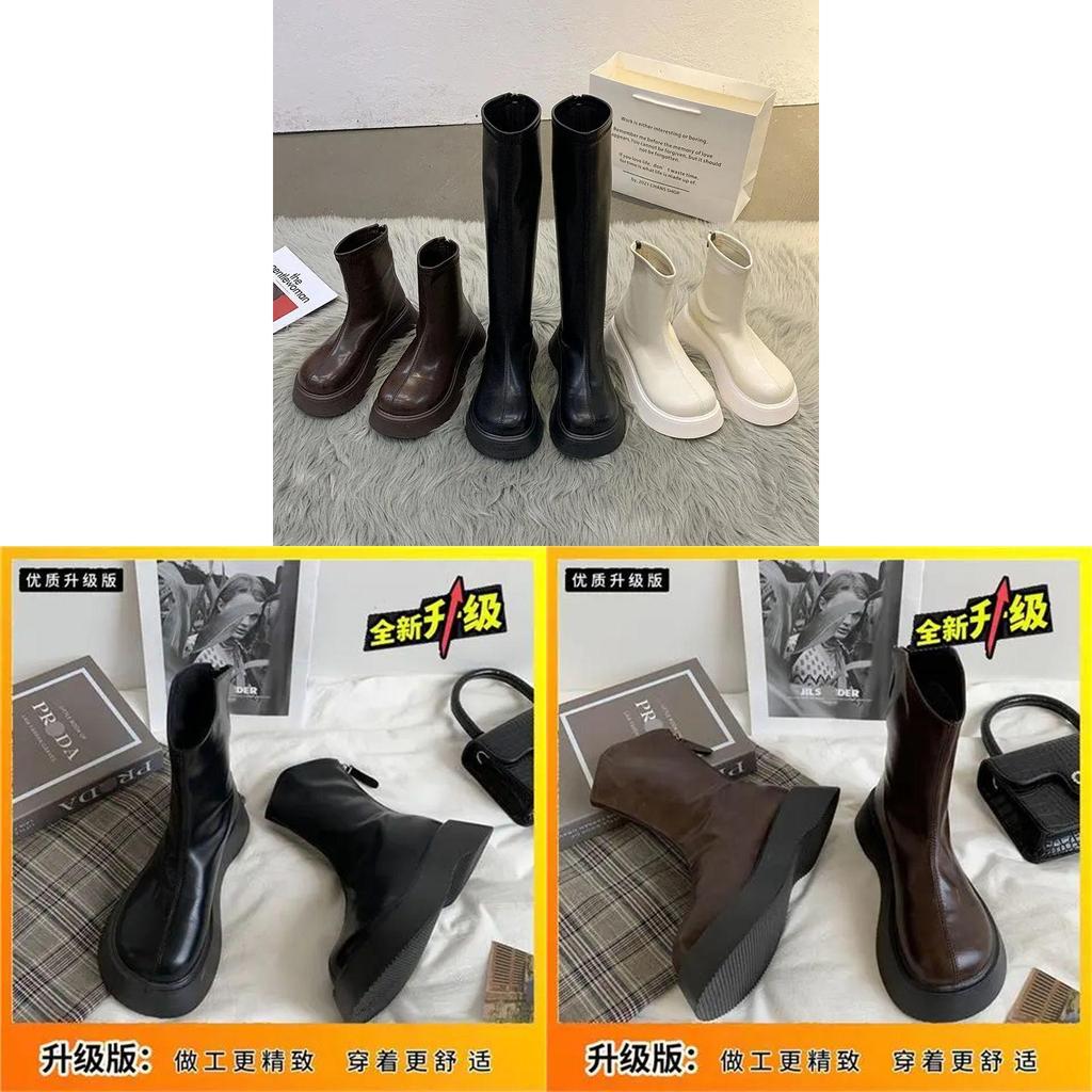 Retro Ankle Boots For Women With Nonslip Rubber Soles And Block Heel For Autumn Fashion