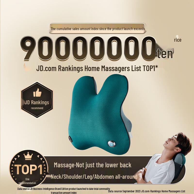 

Philips PPM3111B Wireless Waist Massager Cushion