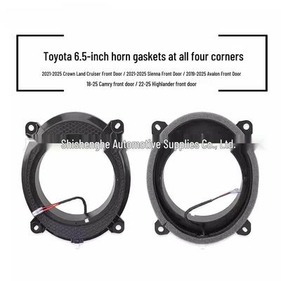 6.5" Speaker Gasket Bracket for Toyota, Honda, Nissan, Changan, Ford, VW Door Modification
