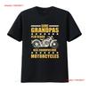 Echte opa's rijden motorfietsen Grappig Biker Motorfiets Fiets Vintage Heren T-shirt Gewassen Casual
