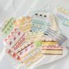 Kawai Gift Special Shaped Index Sticky Notes Dingding Cake Shop Series Student Classification Key Mark Message Stickers Lovely