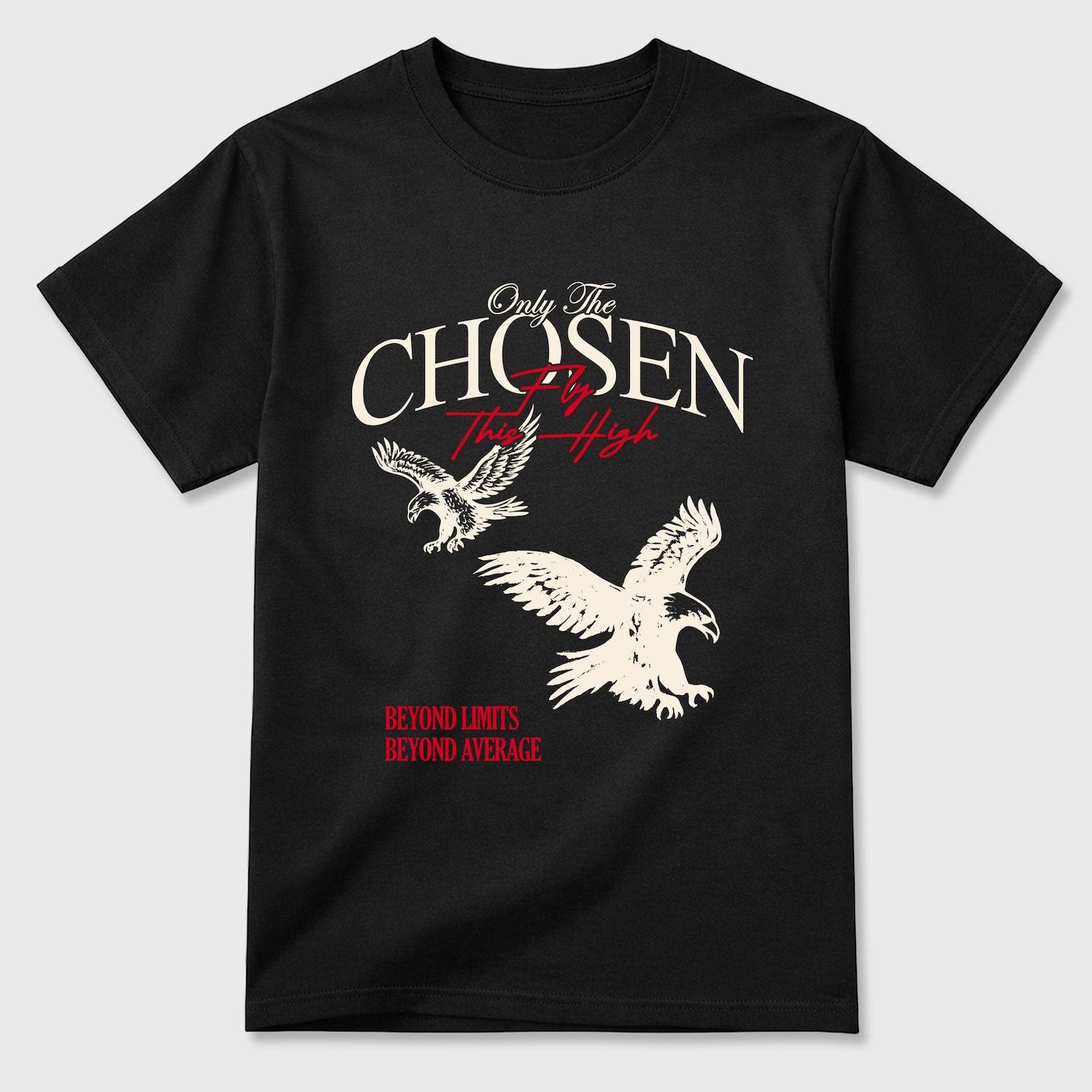 Only The Chosen Fly This High Graphic Tee - best T-Shirts to wear with jordans 1s Flight Club 2XL